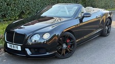Bentley Continental GTC S  4.0 V8 Petrol 4WD Auto, Convertible