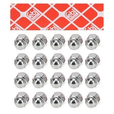 20x febi Radmutter M12x1,25 für NISSAN JUKE MICRA NAVARA QASHQAI RENAULT ALASKAN