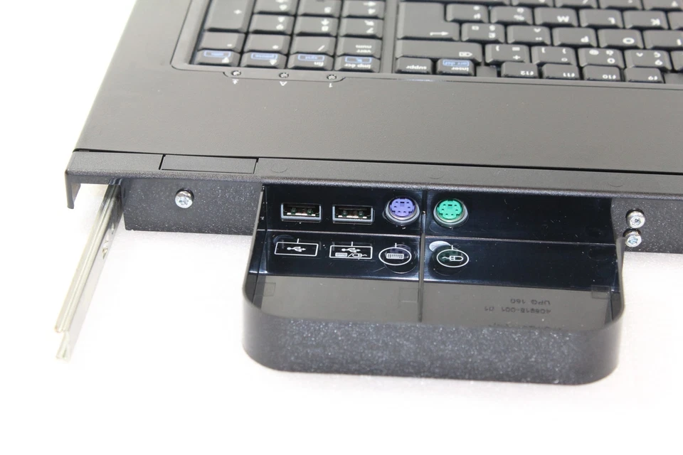 HP TFT7600 1U Rackmount Keyboard Touchpad AG075A 416236-051 USB PS/2 French - Image 4 of 4