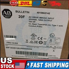Sealed AB 20F1AND125JN0NNNNN PowerFlex Air Cooled 753 AC Drive New US Free Tax
