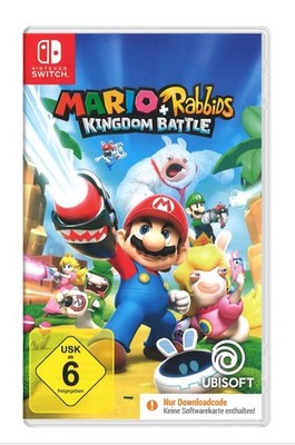 Mario + Rabbids Kingdom Battle Nintendo Switch Neu OVP Download Code Ubisoft