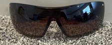 Vintage Dior P633 Shield Sunglasses Y2K Brown Gradient Made in Italy P633