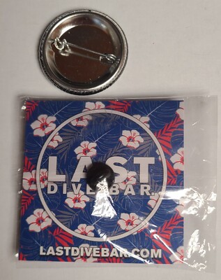 Oakland A's SGA 2024 Last Dive Bar Possum Pin Fansfest Button