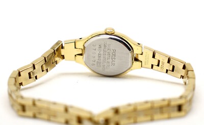 Pulsar By Seiko V811-5300 Quartz Gold Tone Ladies Watch NEED  display picture 3