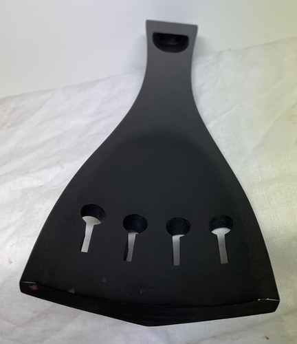 4 Strings 3/4 Upright Double Bass Ebony Tailpiece Bass 4 Strng Beveled Tailpiece - Picture 4 of 5