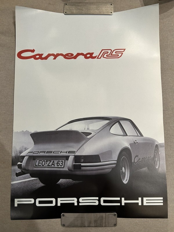 Porshe 911 Carrera RS poster A2 Factory Reprint 2013 WSRC140111S200