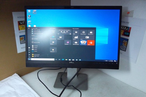 Dell P2418HZm 24" IPS LED Monitor 1080p HD USB 3.0 VGA HDMI Speakers Mic Webcam - Picture 3 of 13