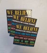 Anti-government Anarcho-capitalism Stickers 3 Pack Lot