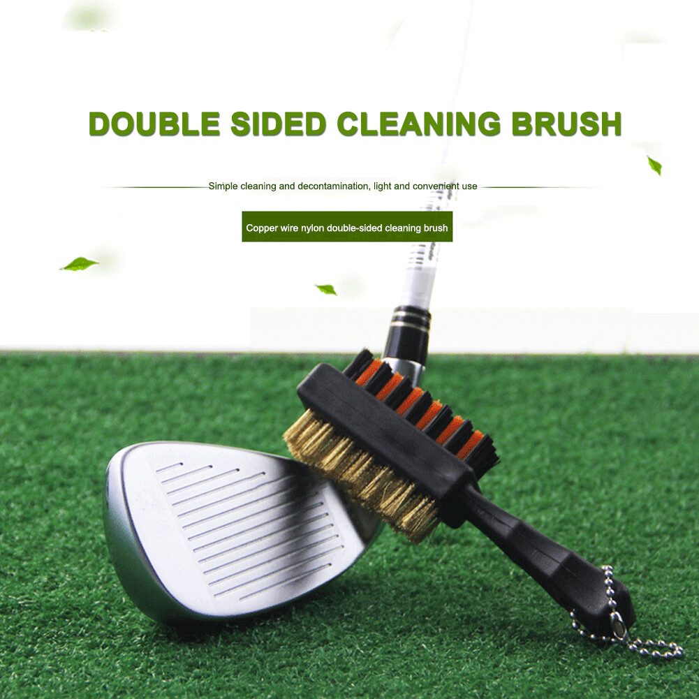 Lightweight Dual Sided Golf Club Cleaning Brush Golf Putter Groove Cleaner Tool eBay