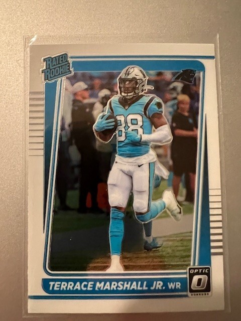 2021 Donruss Optic - Terrace Marshall Jr. ( Panthers ) Rated Rookie #218