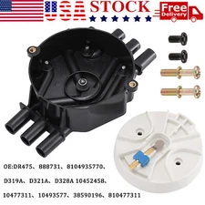 Distributor Cap & Rotor Brass Terminals For Chevy GMC Vortec DR475 DR331 V8 4.3L