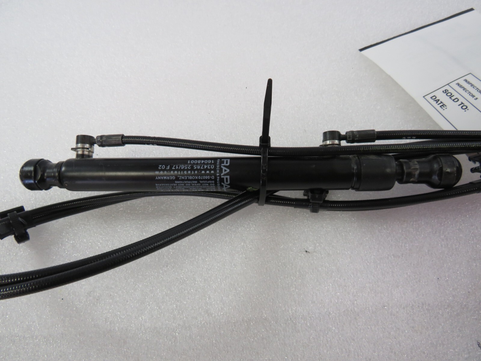 Mclaren 570S, RH, Right, Hydraulic Top Ram w/ Lines, Used, P/N 16048001