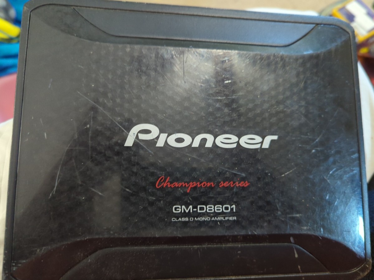Pioneer GM-D8601 Monoblock Amplifier 800W - Black PARTS - REPAIR