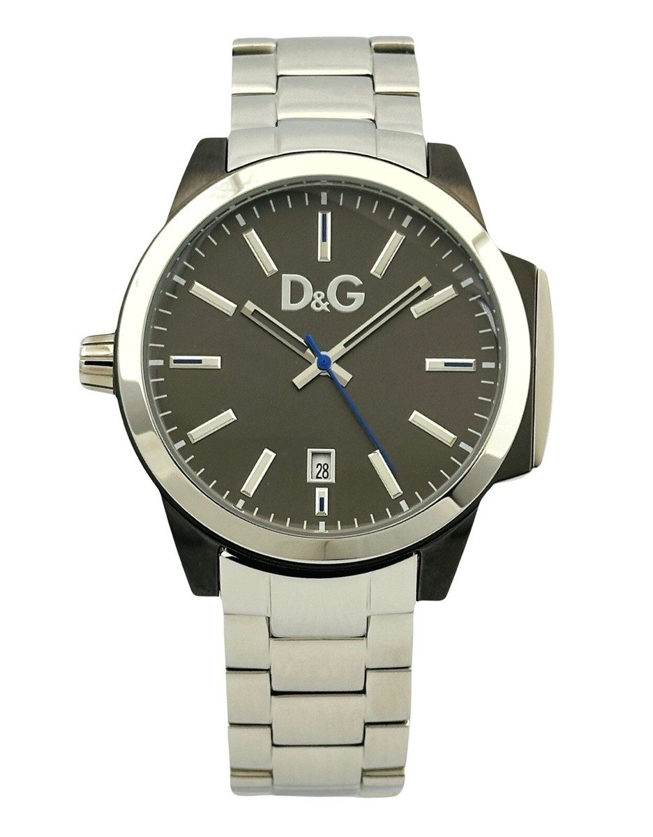 D&G Dolce & Gabbana Men's DW0744 Salt and Pepper Round Watch | eBay