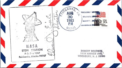 NASA STDN Station - Fairbanks AK - 8.30.1983 - J11348