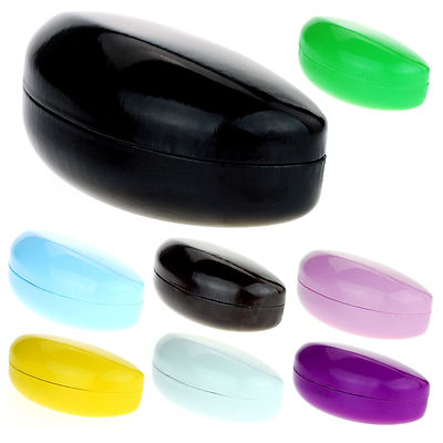 SA106 Womens Oversize Shinny Clam Shell Large Sunglasses Eyeglasses Hardcase