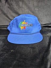 Vintage Rope Hat Art Display Co Snapback