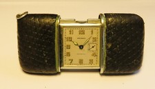 Movado Ermeto Master Griselite raro cal. Sveglia da viaggio di lusso 5M revisione 2024