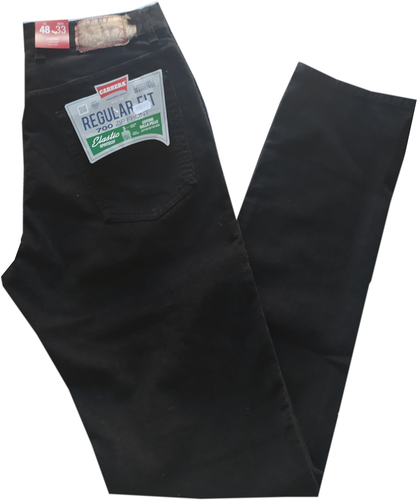 Jeans Uomo Carrera Slim In Denim Elasticizzato - Taglio Moderno, Vita Bassa, Effetto Stone Washed, Lavabile A 30°C