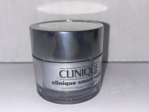 Clinique Smart Night Custom-Repair Moisturizer Anti Age Dry Combination1.7oz NIB - Afbeelding 1 van 4