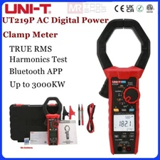 UNI-T UT219P Bluetooth TRMS Clamp Meter Digital THD Power Harmonic Analyzer IP54