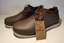 CCILU XPRESOLE Men's Low Top Ankle Shoes Size 10 Eco-friendly Color Brown NWT