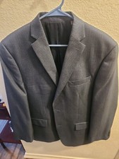 Michael kors blue checkered sports coat