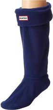 Hunter 253566 Womens Boot Socks Navy Crew Cut Socks Shoes Size L