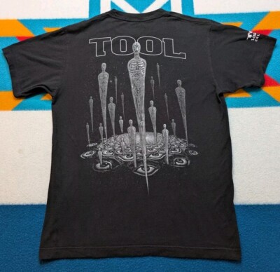 Tool Los Angeles California Tour Shirt 2024 Band Double Sided Metal Black Small