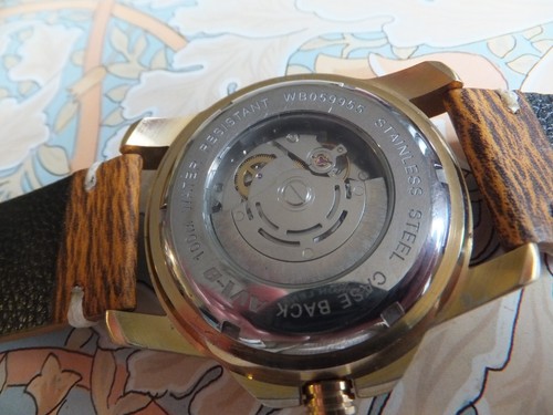Super AVI-8 Automatic WB059955 46mm Rotating Bezel Black/Bronze Dial Watch - 第 9/12 張圖片