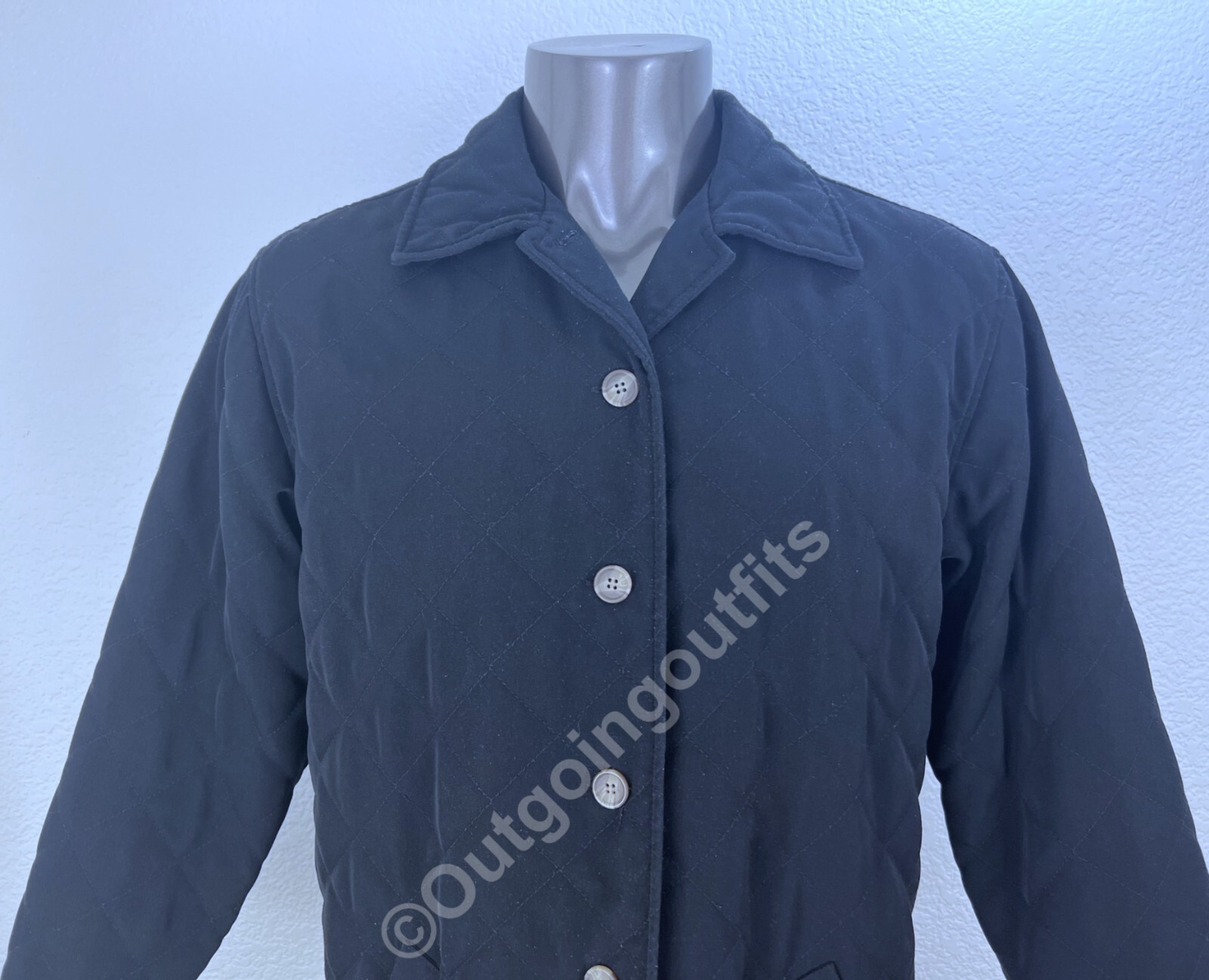 Orvis Women's Button Down Black Jacket - image 2
