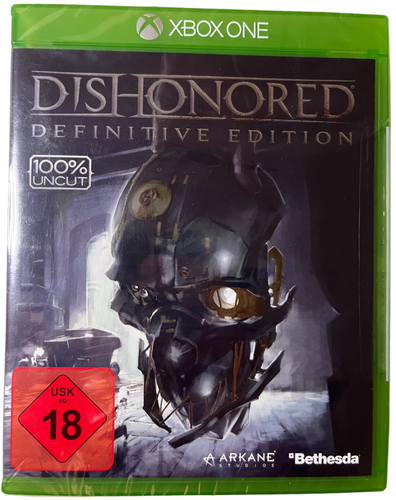 Dishonored Definitive Edition XBOX One Neu Uncut Bethesda Deutsch Remastered HD