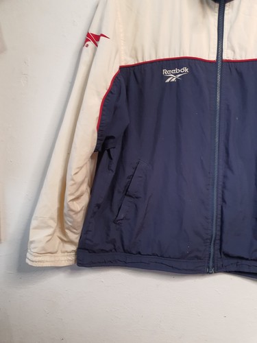 vintage reebok jacket mens size medium embroidered 90s y2k full zip striped - Picture 22 of 22