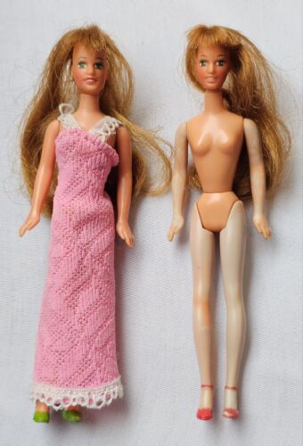 Lot de 2 poupées Barbie cheveux roux vintage 1981 CPG Kenner Glamour Gals Danni Jessi Loni - Photo 1/10