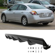 Car Rear Lip Bumper Valance Diffuser Spoiler Gloss Black For Nissan Altima Sl Sv Car Rear Lip Bumper Valance Diffuser Spoiler Gloss Black For Nissan Altima Sl Sv