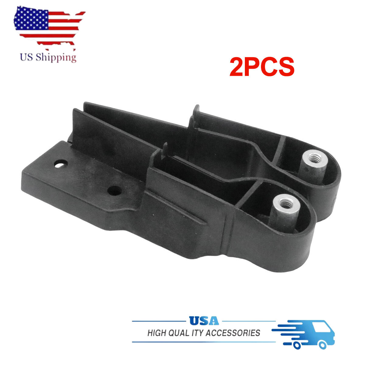 2Pcs Front Bumper Retainer Set for 2005-2011 Audi A6 Quattro A6 S6