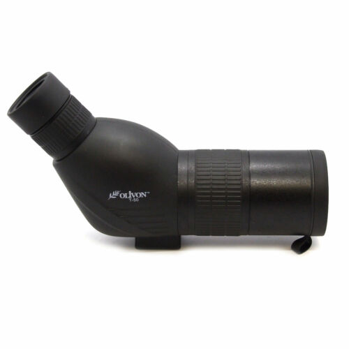 OLIVON T50 LIGHTWEIGHT TRAVEL SPOTTING SCOPE 12-30x50 ZOOM WATER RESISTANT - Picture 5 of 8