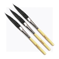 Andrew Mack Series 81 SLS Pinstriping Striper Brush Sizes #00, 0, 1 OR Set of 3