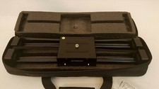 Andoer retractable DSLR video camera dolly slider in case