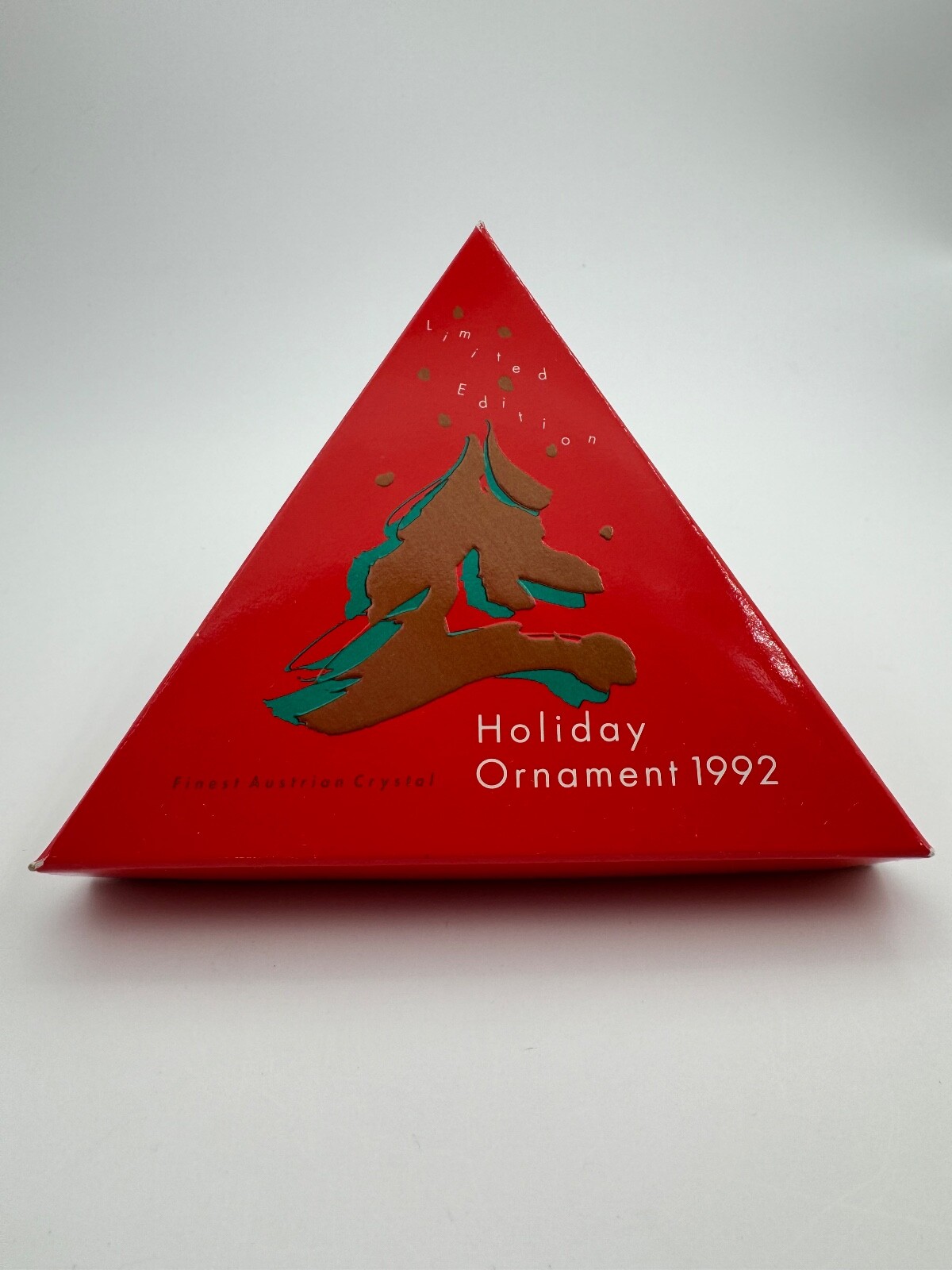 Swarovski Christmas Ornament 1992 MIB Rare! eBay