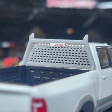 1:64 Scale 3D Printed Headache Rack V2 for Greenlight M2 and More