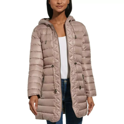 Kenneth Cole Ladies' Puffer Quilted Anorak Jacket Coat | F24 - Picture 16 of 18