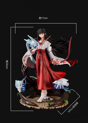 Inuyasha Kikyo Anime PVC Figure Statue Toys Collectible Model Decoration 25cm - Picture 2 of 8