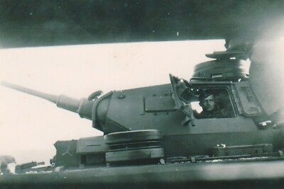 #ad WW II German Photo Panzer III Tank $3.99