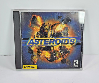 Vintage Asteroids PC Game 1998 CD ROM Retro Game By Activision