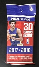 2017-18 NBA Hoops Pack With Kobe Bryant Card Showing…..Tatum Or Mitchell RC?