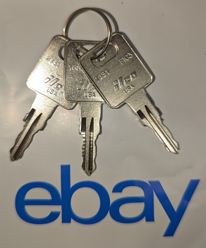 CH507 3-NEW Keys For ALL Toolbox chests with code CH507 or 507CH