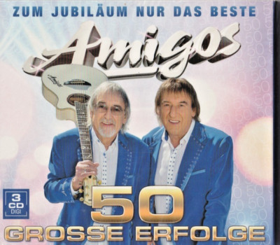Amigos - 3 CDs - Zum Jubiläum nur das Beste - 50 große Erfolge - NEUWARE!