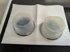 Tupperware #1605 Modular Mates Round Containers Snack Cups Small Black Lot of 2 — photo 4