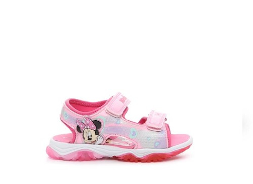 Kleinkind Mädchen Minnie Mouse aufleuchtende Sandalen/Schuhe, Größe: 7 8 9 10 11 12 - Bild 3 von 6